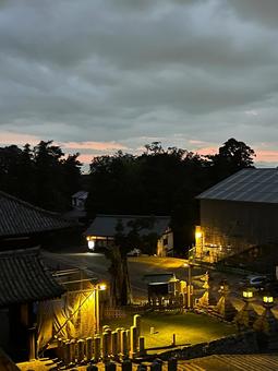 二月堂からの風景 二月堂からの風景の写真