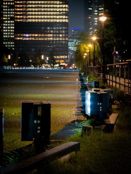 都会の夜の輝き 夜景,都市,都会の写真素材