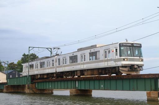 北陸鉄道浅野川線、03系車両 北陸鉄道浅野川線、03系車両 北陸鉄道,浅野川線,03系の写真素材