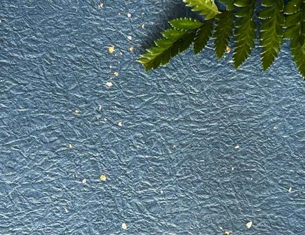 青背景にレザーファン 正月,背景,和の写真素材