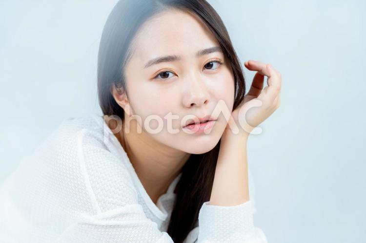 若い女性の美容イメージ 美容,ビューティー,女性の写真素材