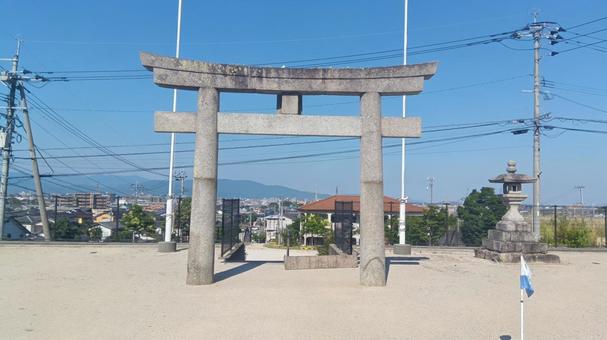 鳥居-　大野城市　乙金の写真