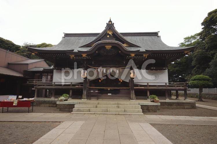 大洗　酒列磯前神社 建築,旅,屋根の写真素材