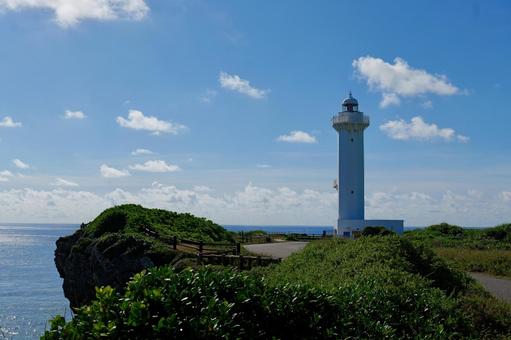 宮古島, 東平安名崎灯台 東平安名崎,灯台,宮古島の写真素材