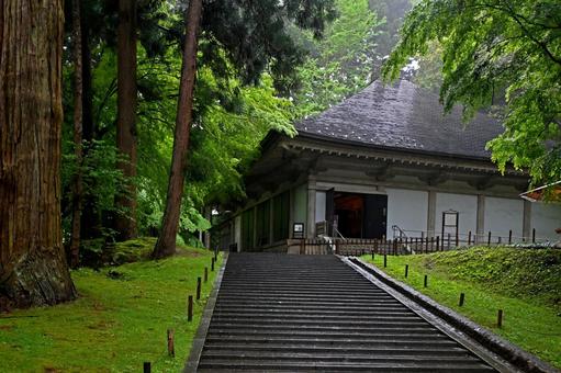 岩手・平泉町 中尊寺 金色堂(覆堂) 岩手・平泉町 中尊寺 金色堂(覆堂) 中尊寺,金色堂,藤原清衡の写真素材