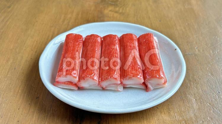 かに風味かまぼこ かに風味かまぼこ,かまぼこ,カニカマの写真素材