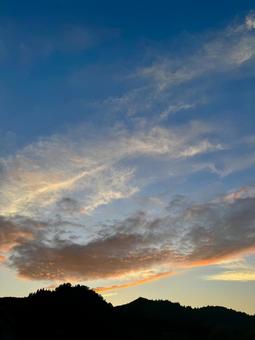 夕焼け 夕焼けの写真