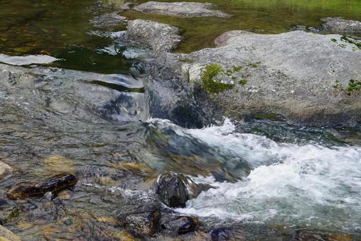 川の流れ 川,流れ,風景の写真素材