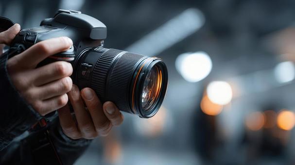 フォトグラファーの手元01 フォトグラファーの手元01の写真