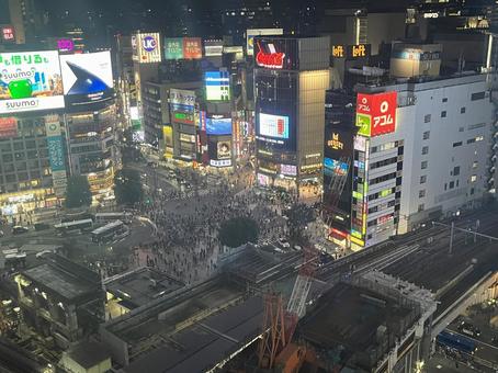 渋谷の街 渋谷の街の写真