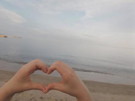 海とラブ左下 海とラブ左下の写真