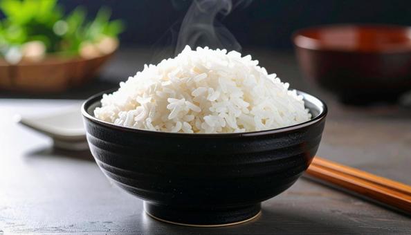 山盛りご飯 山盛りご飯の写真