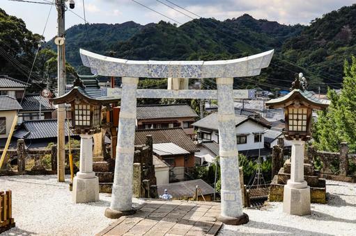 陶山神社 陶磁器製の鳥居 陶山神社 陶磁器製の鳥居 陶山神社,神社,鳥居の写真素材