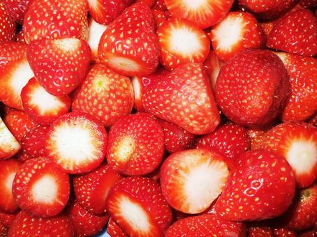 A lot of strawberries A lot of strawberries