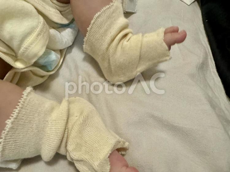 赤ちゃんの足のイメージ 赤ちゃん,子供,足の写真素材