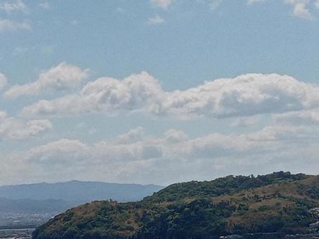 山と空 山と空の写真