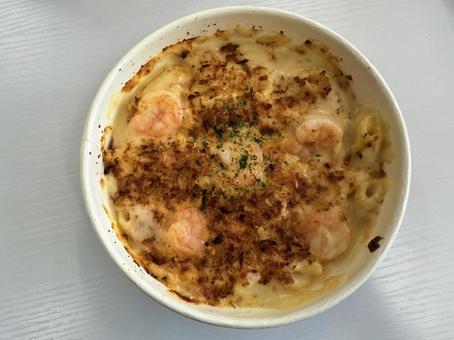 エビドリア エビドリア エビドリア,ドリア,コンビニの写真素材
