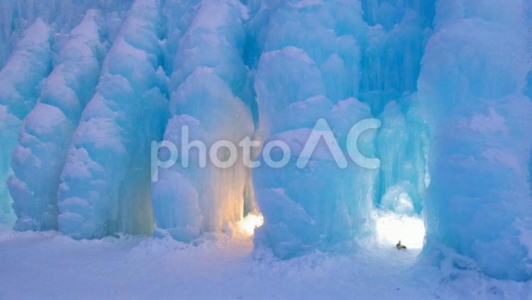 支笏湖氷濤まつり　冬の祭典 氷濤まつり,氷濤,氷の祭典の写真素材