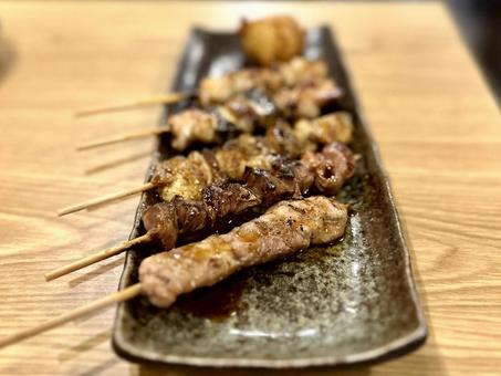 焼き鳥6種盛り 焼き鳥6種盛りの写真