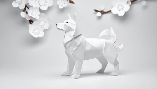 犬の切り絵の背景壁紙 犬の切り絵の背景壁紙の写真