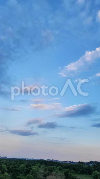 空模様 雲,空,背景の写真素材