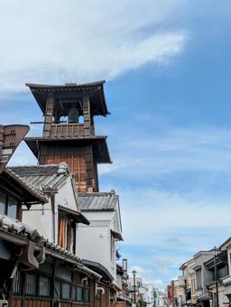 小江戸川越 時の鐘 小江戸川越 時の鐘 川越,小江戸,埼玉の写真素材