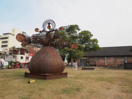 台湾 高雄 哈瑪星鉄道文化園区8 台湾,高雄,哈瑪星鉄道文化園区の写真素材