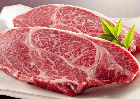 肩ロースステーキ用牛肉 ステーキ用,肩ロース,牛肉の写真素材