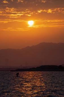 夕焼け 夕焼けの写真