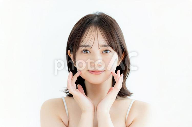 若い女性の美容イメージ 若い女性の美容イメージ 美容,ビューティー,女性の写真素材