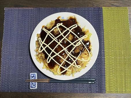 お好み焼き お好み焼きの写真