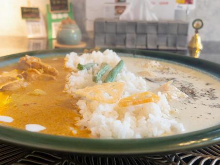 あいがけカレー あいがけカレーの写真
