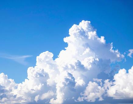 きれいな青空と入道雲3の写真