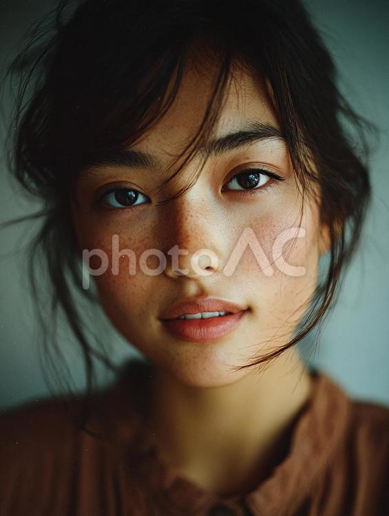 ファッションと美しさが際立つ 女性,アジア人,若いの写真素材