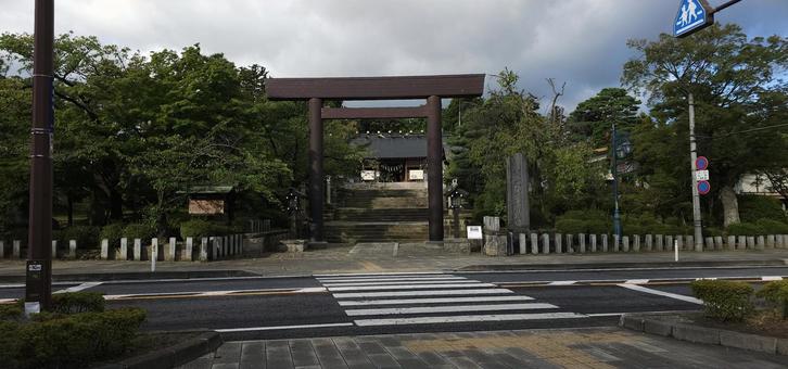 開成山大神宮 周辺の風景 開成山大神宮 周辺の風景 開成山大神宮,周辺の風景,郡山の写真素材