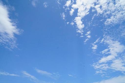 青空(スペースあり) 青空(スペースあり)の写真