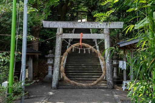 三重 志摩 神明神社 大鳥居 三重 志摩 神明神社 大鳥居の写真