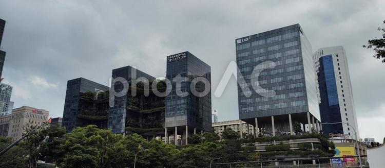 シンガポール街並み　チャイナタウン付近 シンガポール,外国,東南アジアの写真素材