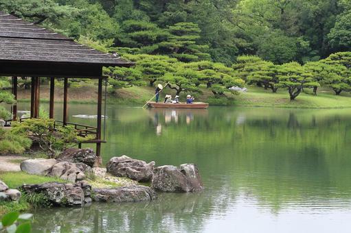 2298 2298 栗林公園,日本庭園,和風庭園の写真素材