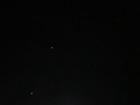 明け方の水星と金星 明け方の水星と金星の写真