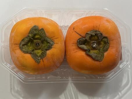 柿 柿,かき,果物の写真素材