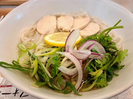 フォー（ベトナムの米麺料理） フォー,米麺,ベトナム料理の写真素材