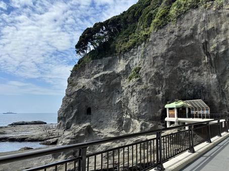江ノ島岩屋への入り口の写真