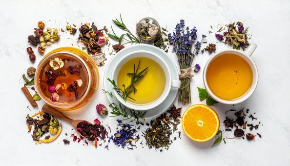 きれいになるハーブティーの写真