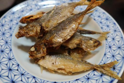 子アジのから揚げ(アップ) 子アジのから揚げ(アップ) アジ,子アジ,鰺の写真素材