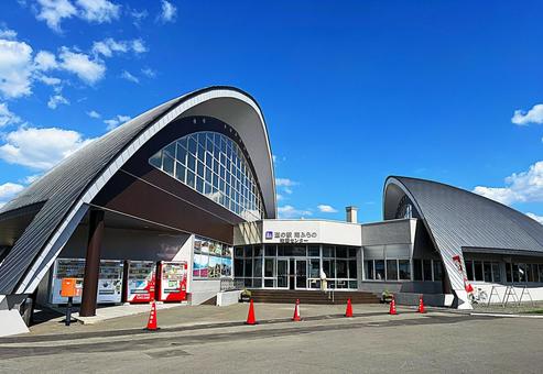 北海道　道の駅南ふらの 道の駅,道の駅南ふらの,南ふらのの写真素材
