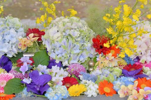 花手水 花手水の写真
