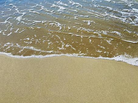 夏の海岸　海水浴場の写真