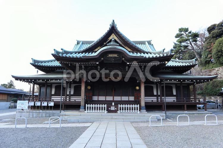 池上本門寺　大坊本行寺 パワースポット,名所,境内の写真素材