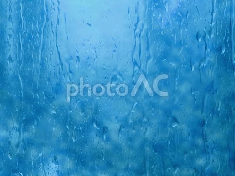 ガラスの水滴　イメージ　背景素材 雨,水滴,雫の写真素材